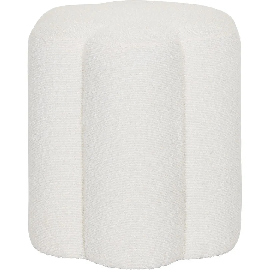 Hocker June Creme Stoff B 38 H 40 cm