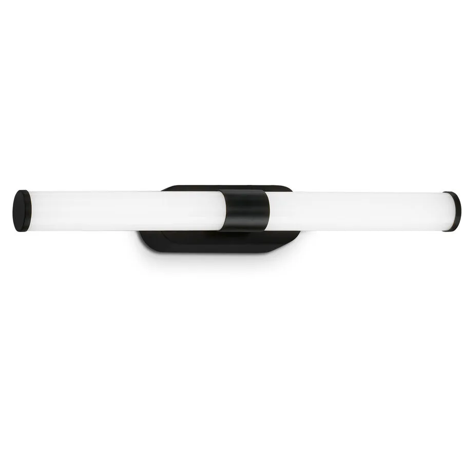 Badlampe Splash Weiss Kunststoff 40 cm 4.5 cm - LED - Lichtfarbe: Helles Neutralweiss - LED Energiesparlampen