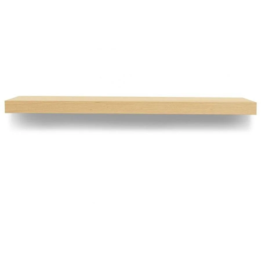 Wandtablar Fohla Eiche furniert MDF/Holzwerkstoff B 90 T 22 cm