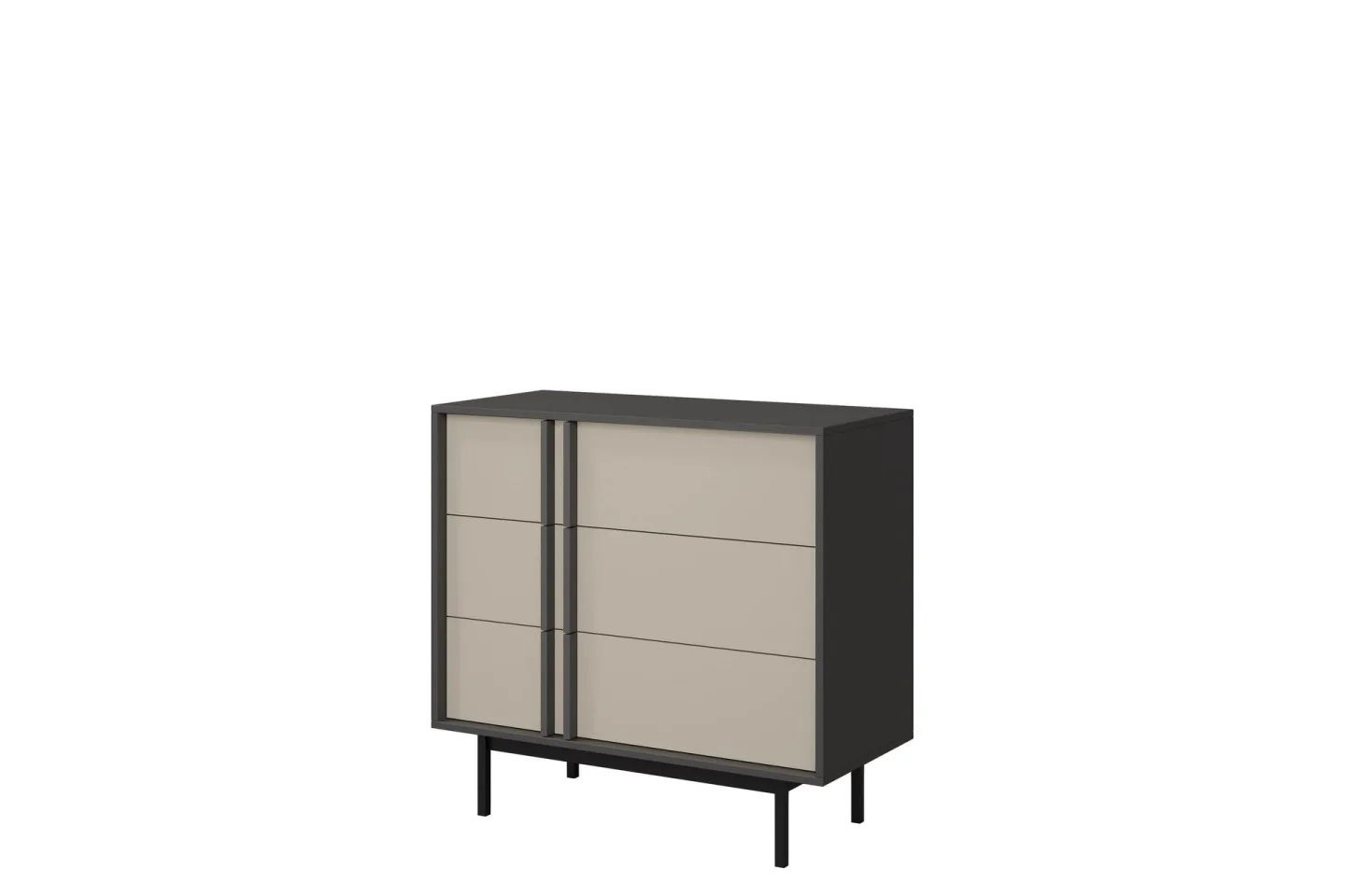 Farshian Skänk 93x43 cm - Grå/Beige