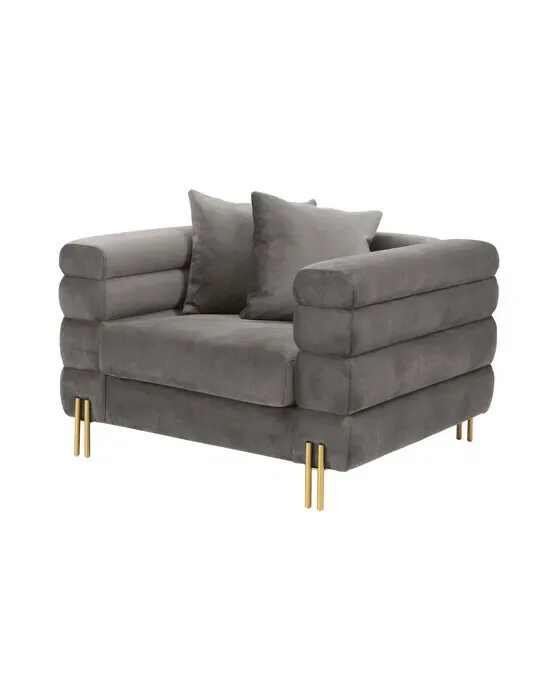 York Armchair Savona Grey