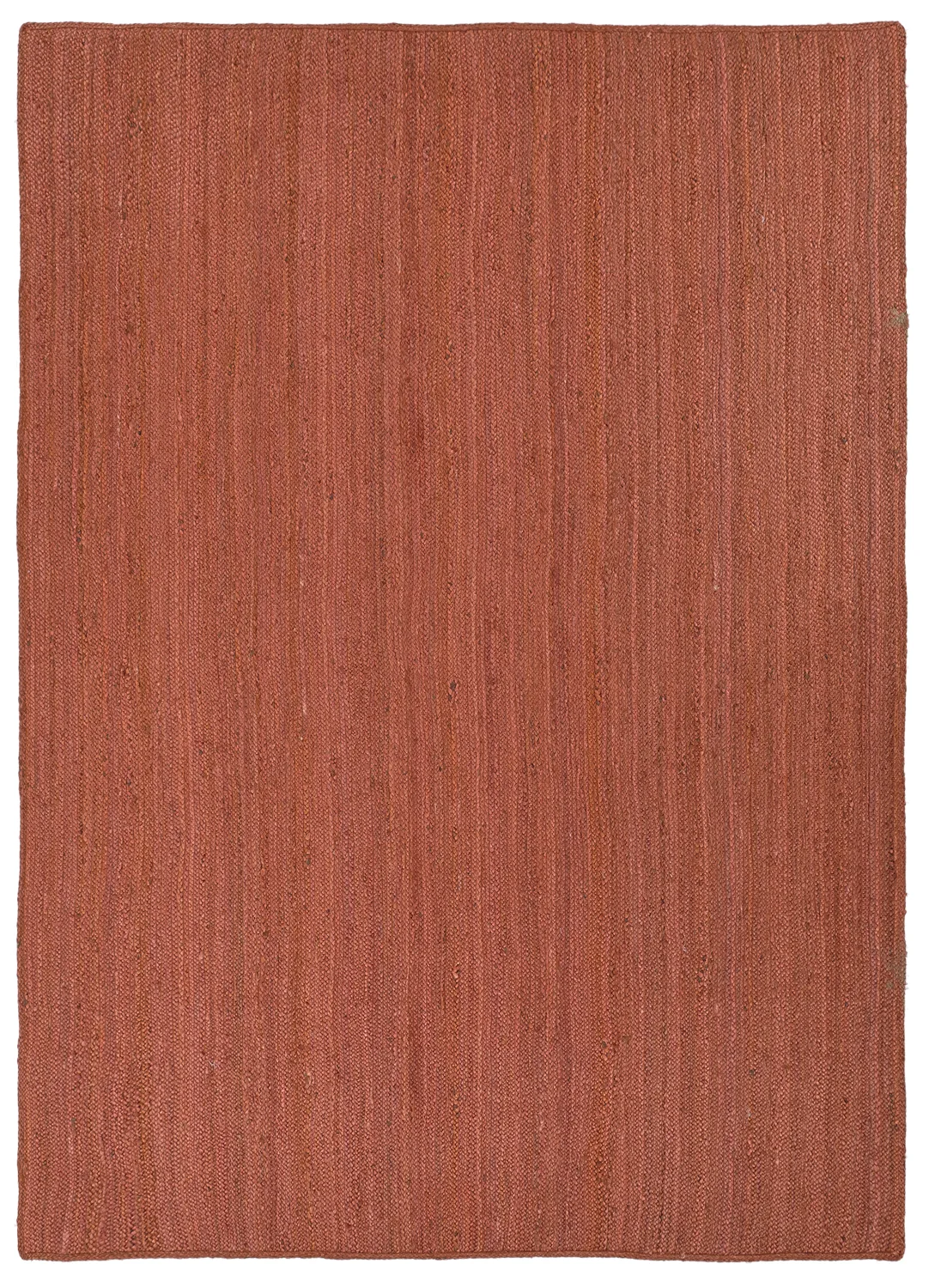 Juteteppe - Amasia (kastanje) (Størrelse: 160 x 230 cm)