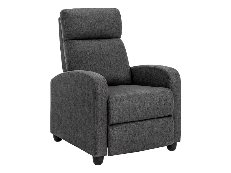 Relaxsessel VICTOR Stoff grau