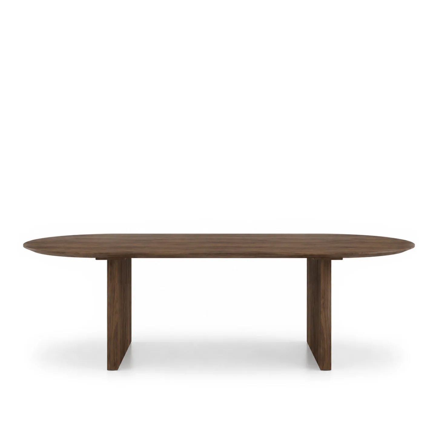 Dk3 - Ten Table Oval L200 x W95 x H72 cm Max 2 extension leaves Walnut - oil - Matbord - Christian Troels and Jacob Plejdrup - Brun - Trä