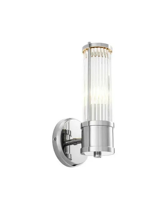 Claridges vägglampa nickel