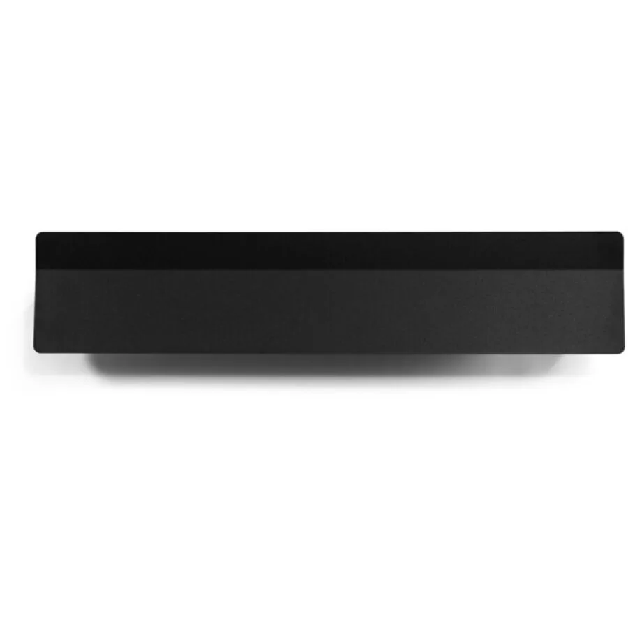 Spinder Design Garderobenleiste Skadi Schwarz Stahl 16 cm