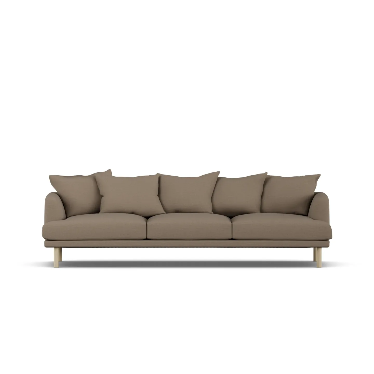 1898 Sjövik Sofa Same Mole 6674-Eiche weiß geölt, 3,5-sitzig