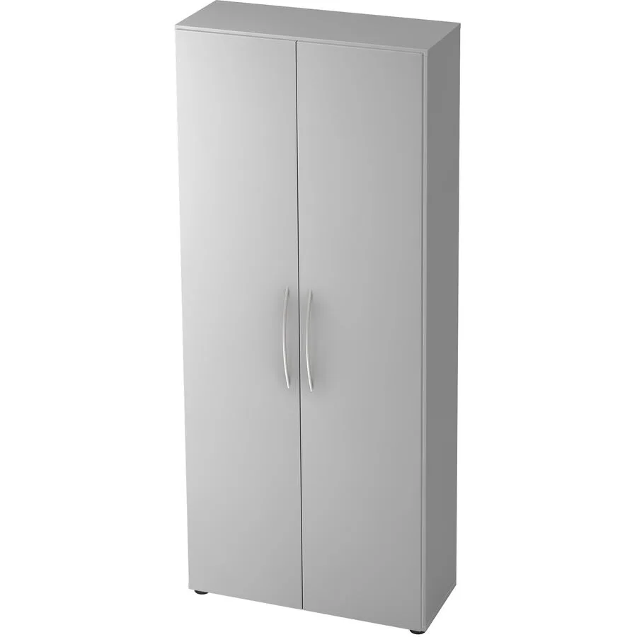 Schrank Office Grau Holzwerkstoff B 80 H 188 cm