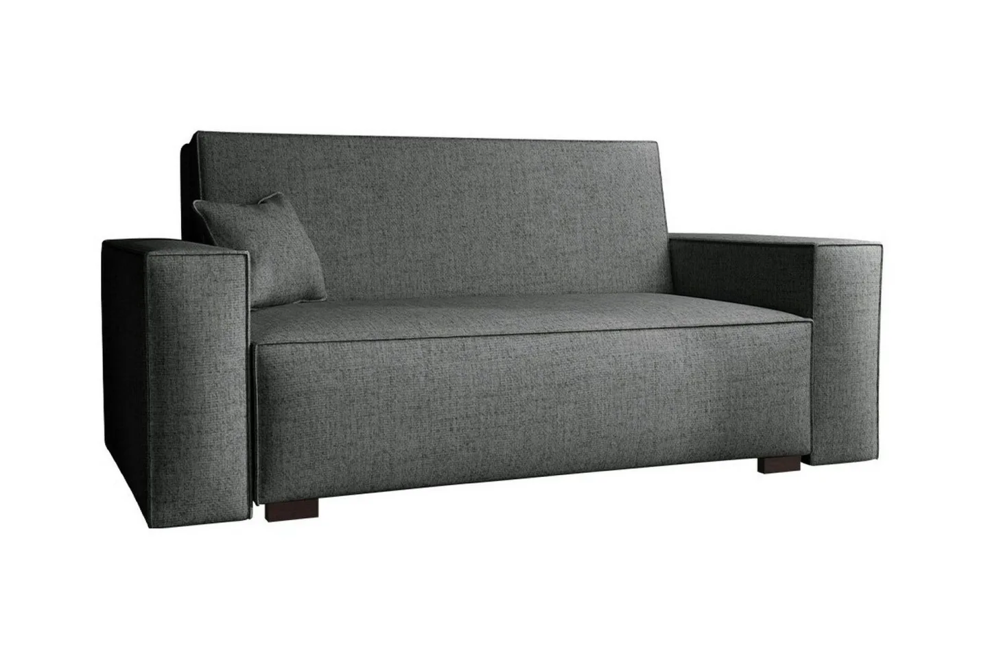 Denegal 2-sits liten bäddsoffa i Tyg - Grå