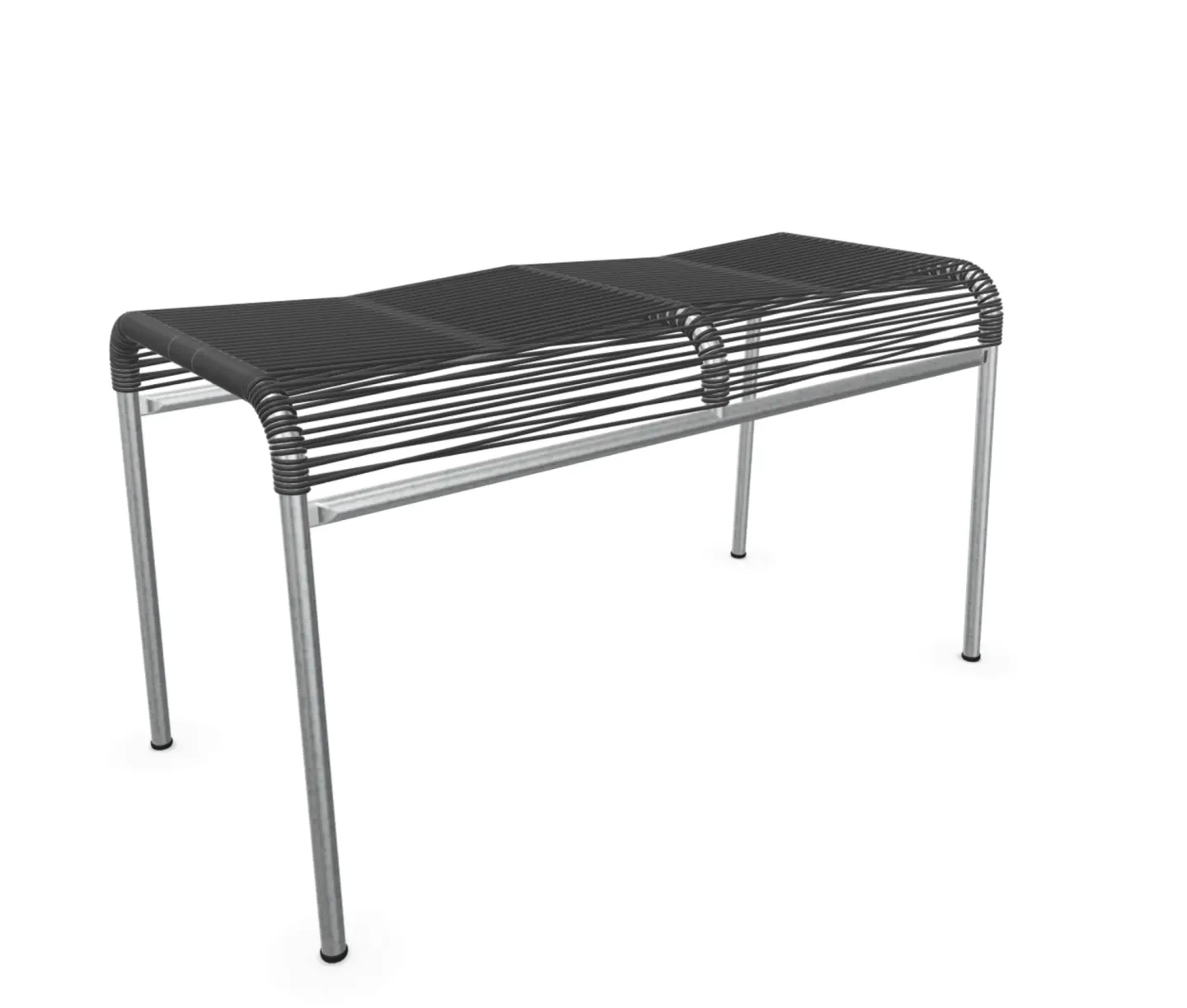 Schaffner Spaghetti-2er-Hocker Säntis Feuerverzinkt Grau | Schubiger Möbel