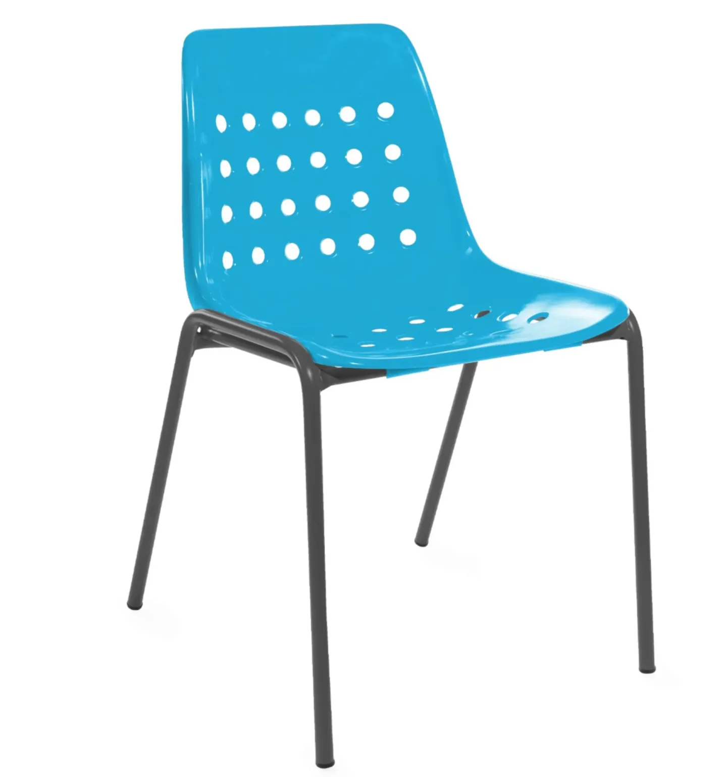 Schaffner Schalen-Stuhl Bermuda Blau | Schubiger Möbel