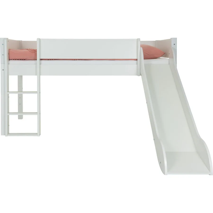 Kinderbett Elina weiss Holzwerkstoff, massiv 90 x 200 cm