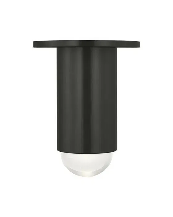Ebell Flush Mount Dark Bronze S