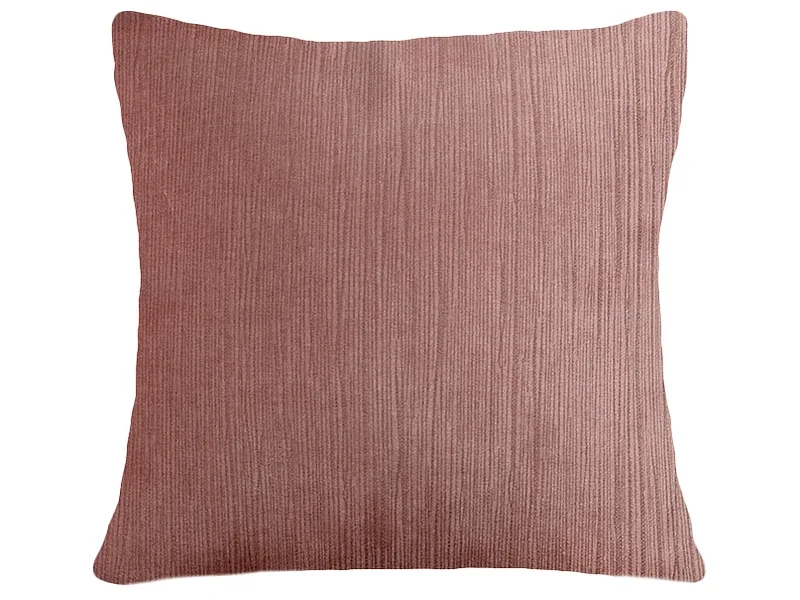 Kissen EDWINA 45x45cm rosa unifarben