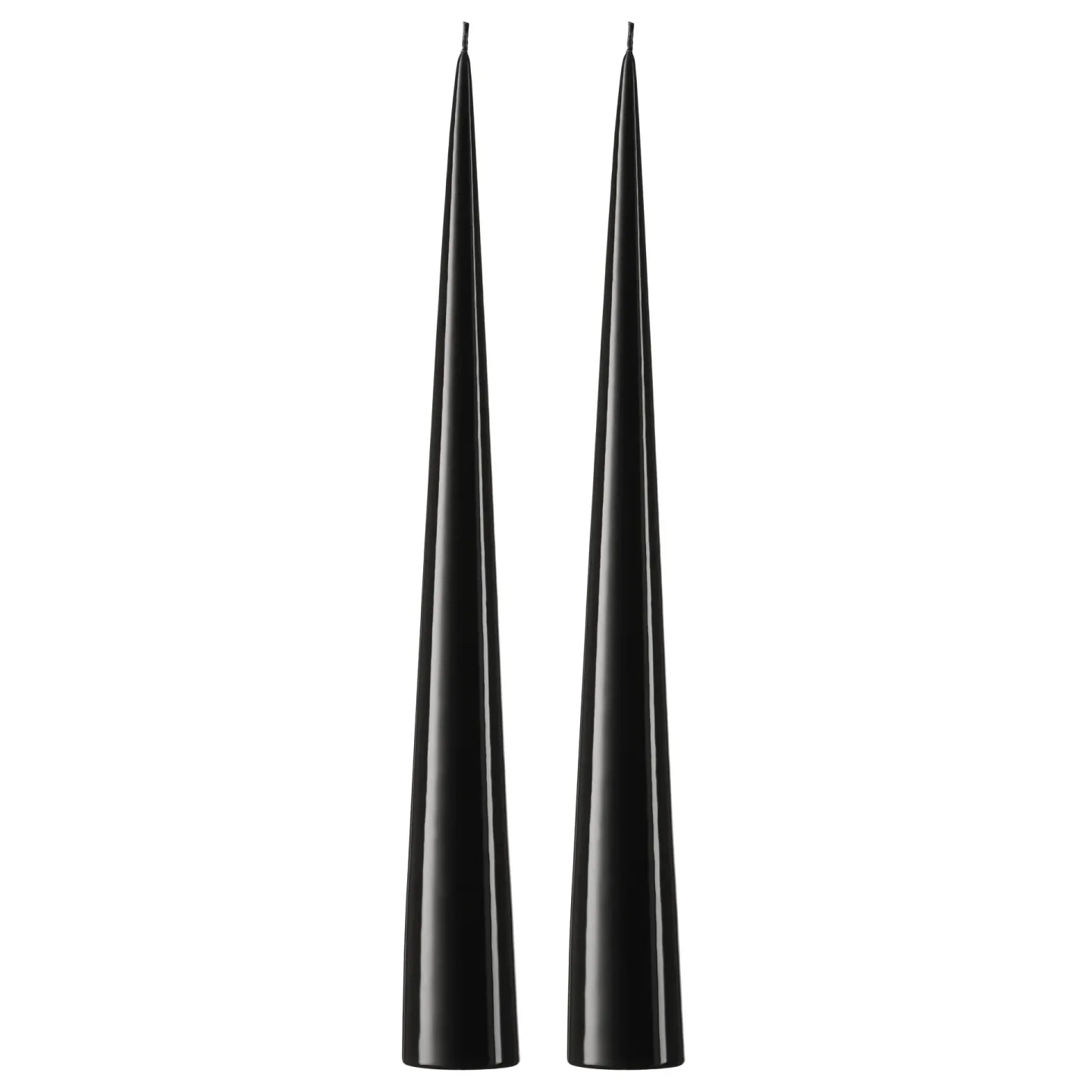 ester & erik ester & erik konljus 37 cm 2-pack lackad Raw black 75-0