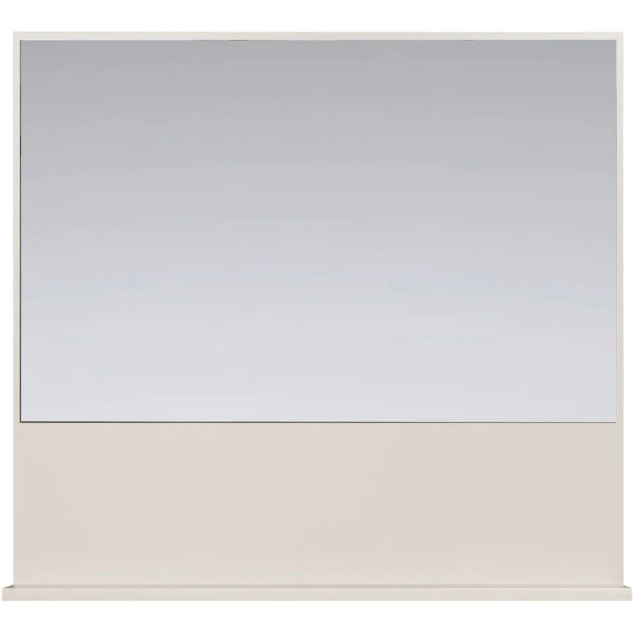Wandspiegel Ryder graubeige Holzwerkstoff B 80 T 14 cm