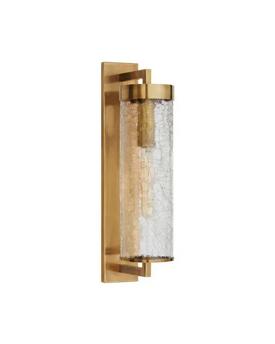 Liaison Bracketed Wall Sconce Antique Burnished Brass L
