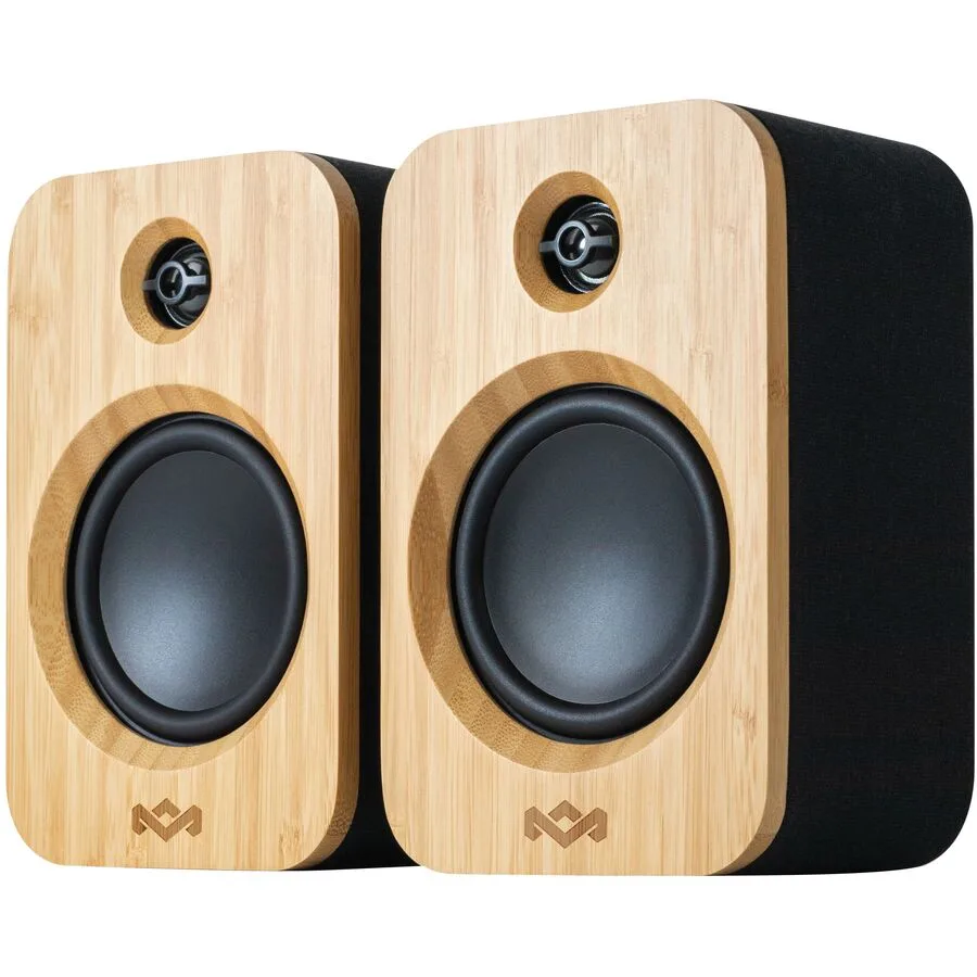 House of Marley Lautsprecher Get Together Schwarz/Braun Bambus/Kunststoff