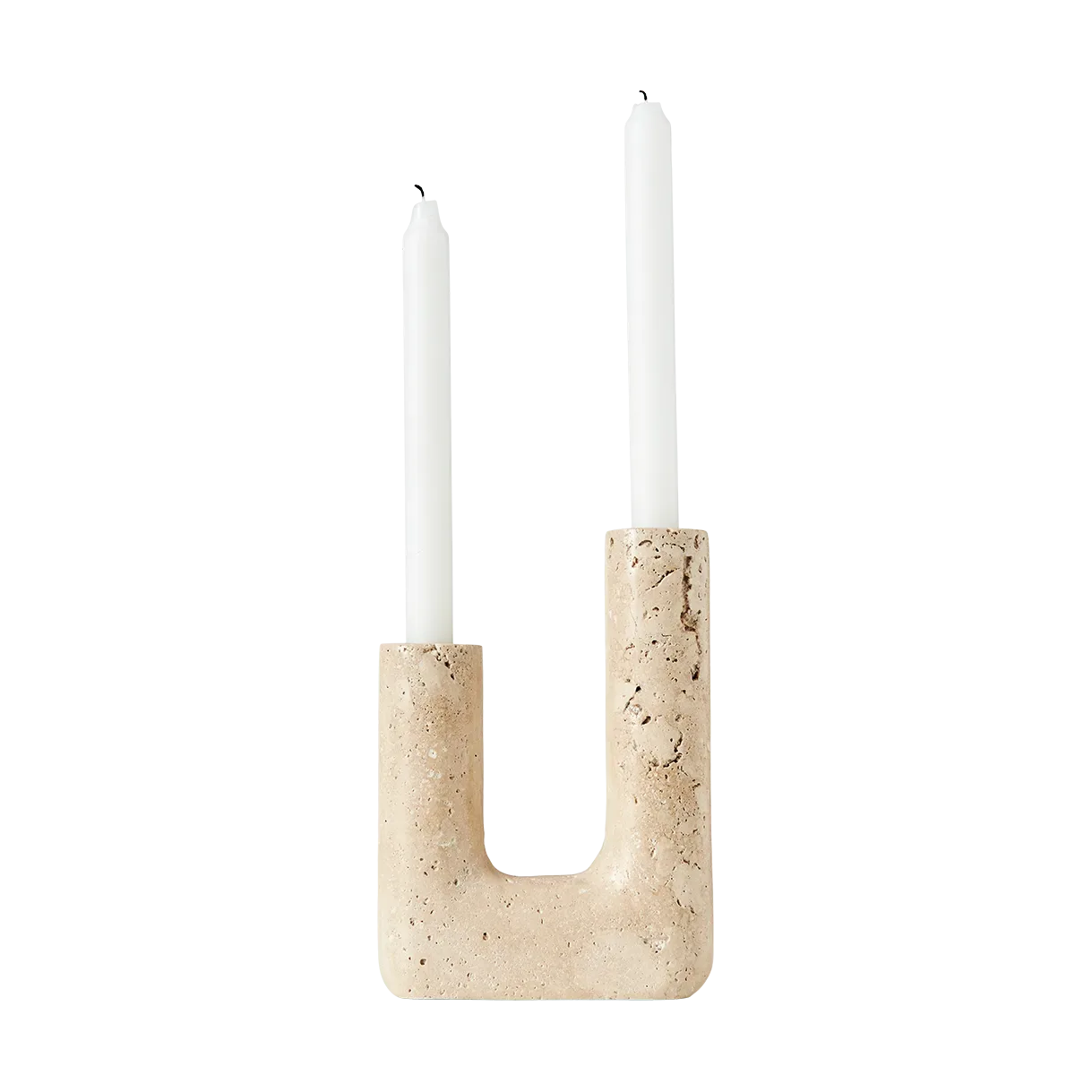 MUUBS Minerva Kerzenhalter 20 cm Creme