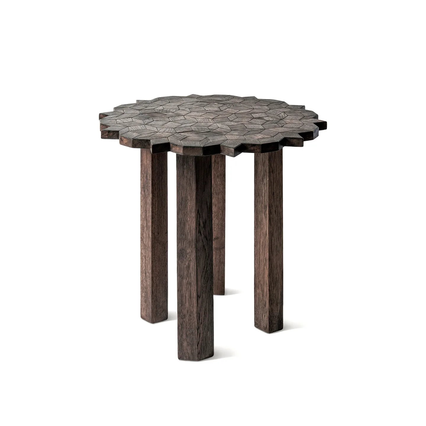 Zanat - Ombra Side Table, Svartbetsad lönn - Sidobord - Jasna Mujkic - Träfärgad - Trä