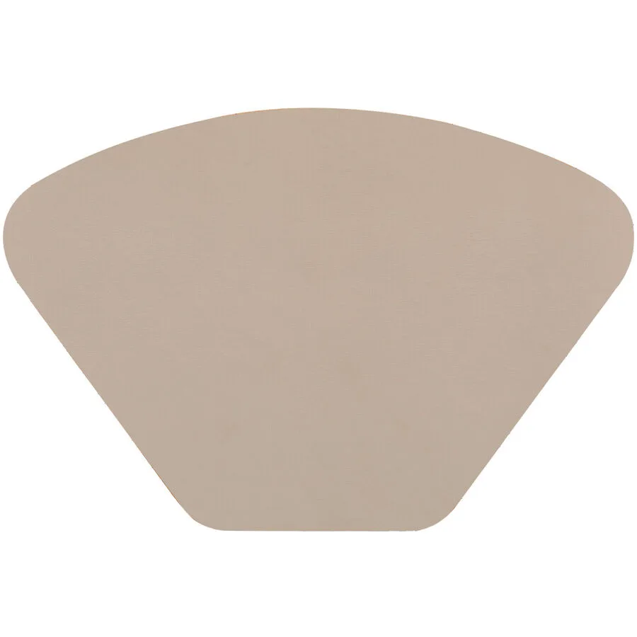 ZICZAC Tischset Togo Wedge Braun Kunstleder 32 x 48 cm