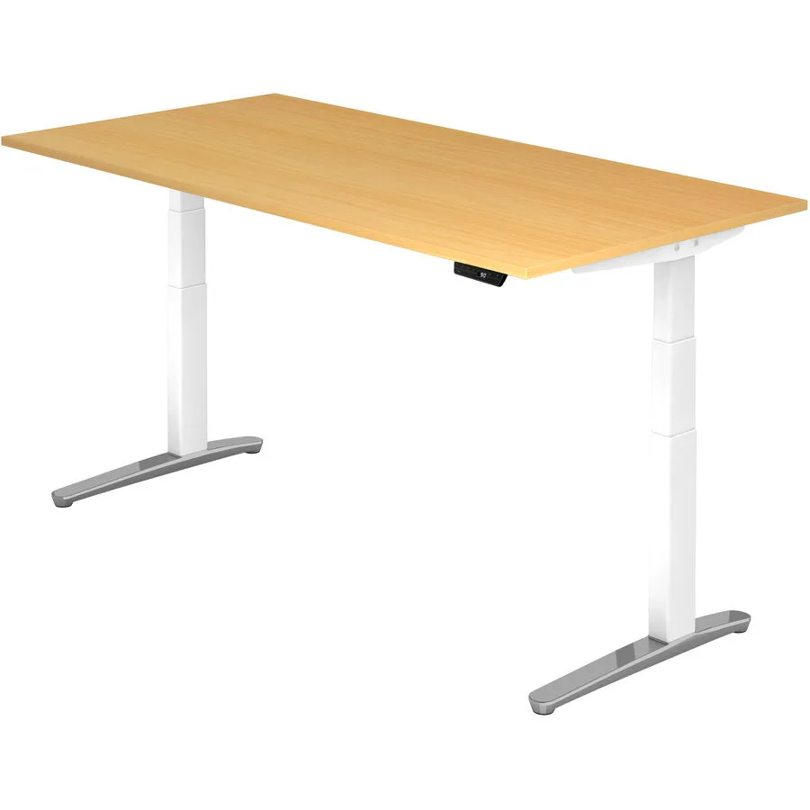 Schreibtisch Office Buche Dekor Holzwerkstoff B 200 T 100 cm
