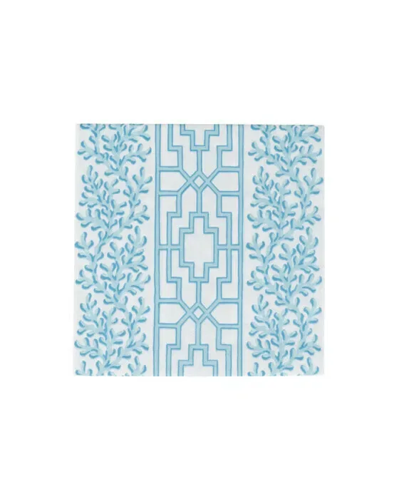 Coral And Trellis Robin's Egg servietter 20-pak