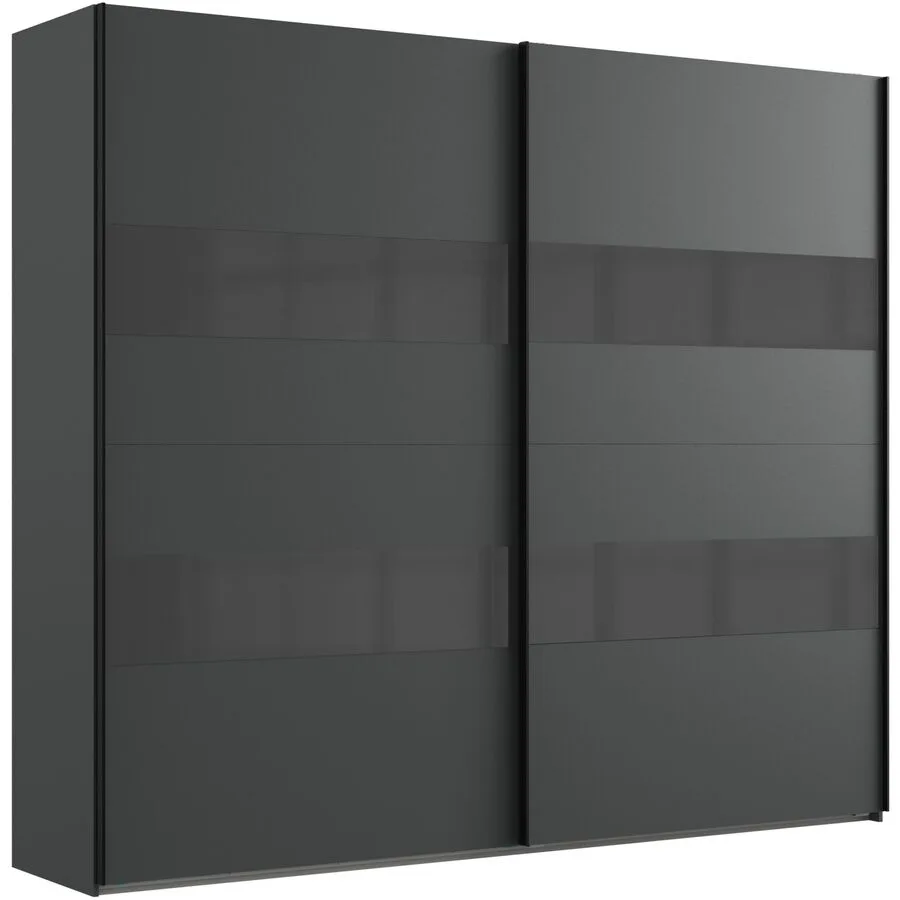 Kleiderschrank Akshay graphit Holzwerkstoff B 270 cm