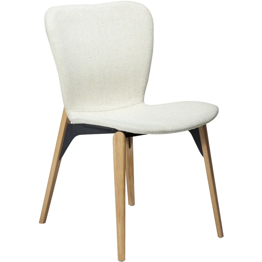 DAN-FORM Stuhl 2er-Set Paragon braun/beige Stoff