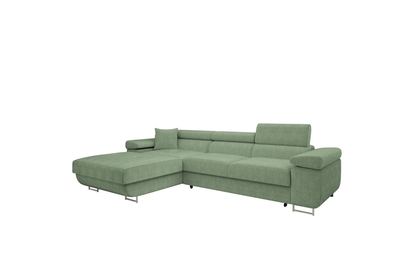 Gabina Soffa med Divan 3-sits - Grön