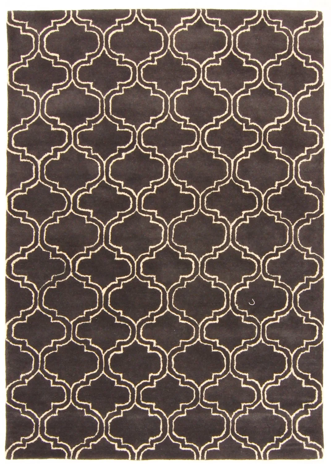 Ullteppe - Korinth (mørkgrå) (Størrelse: 160 x 230 cm)