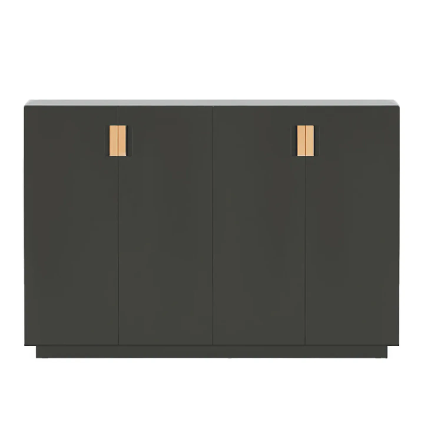 Asplund - Frame 160 Medium Covered Doors - Taupe / Natural Leather - Skåp och vitrinskåp - Anya Sebton & Eva Lilja Löwenhielm 2011 - Grå - Läder