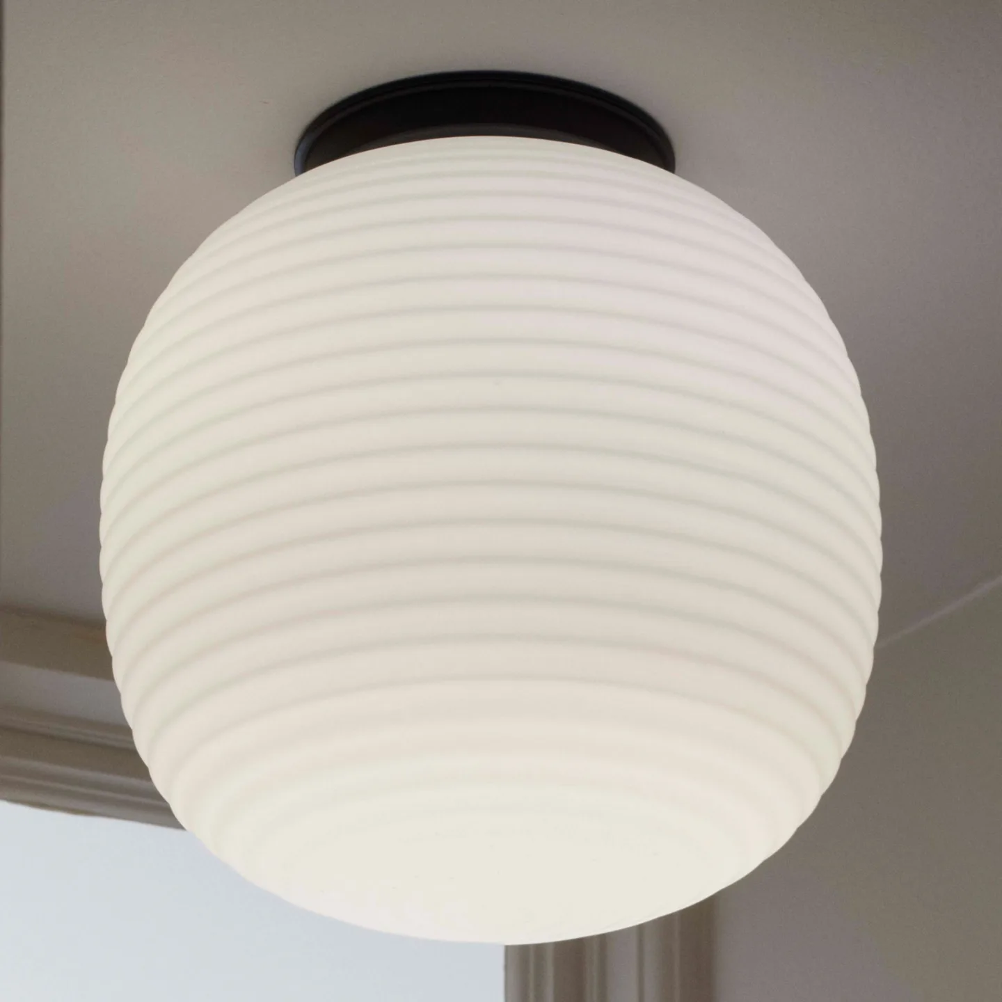 New Works Lantern Deckenleuchte medium Edelstahl