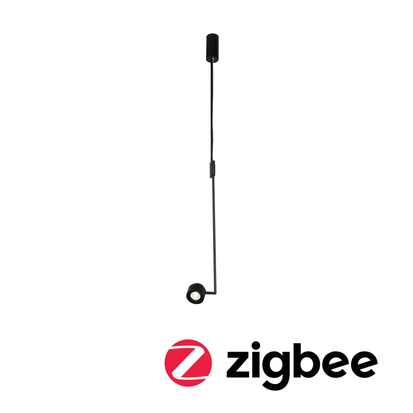 Puric Pane Deckenleuchte Zigbee Dim. Schwarz - Paulmann - Wohnzimmer - Modern - Kunststoff - Einflammig