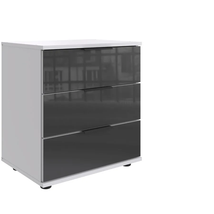 Nachttisch Metac Weiss Holzwerkstoff 52 cm