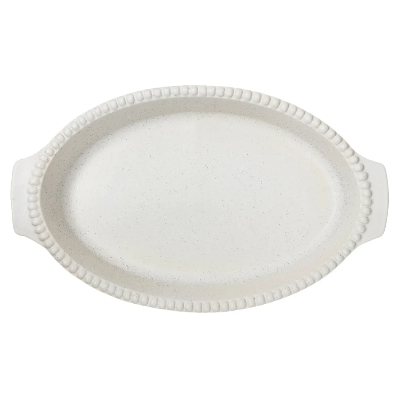 PotteryJo Daria ugnsform 35 cm Cotton white