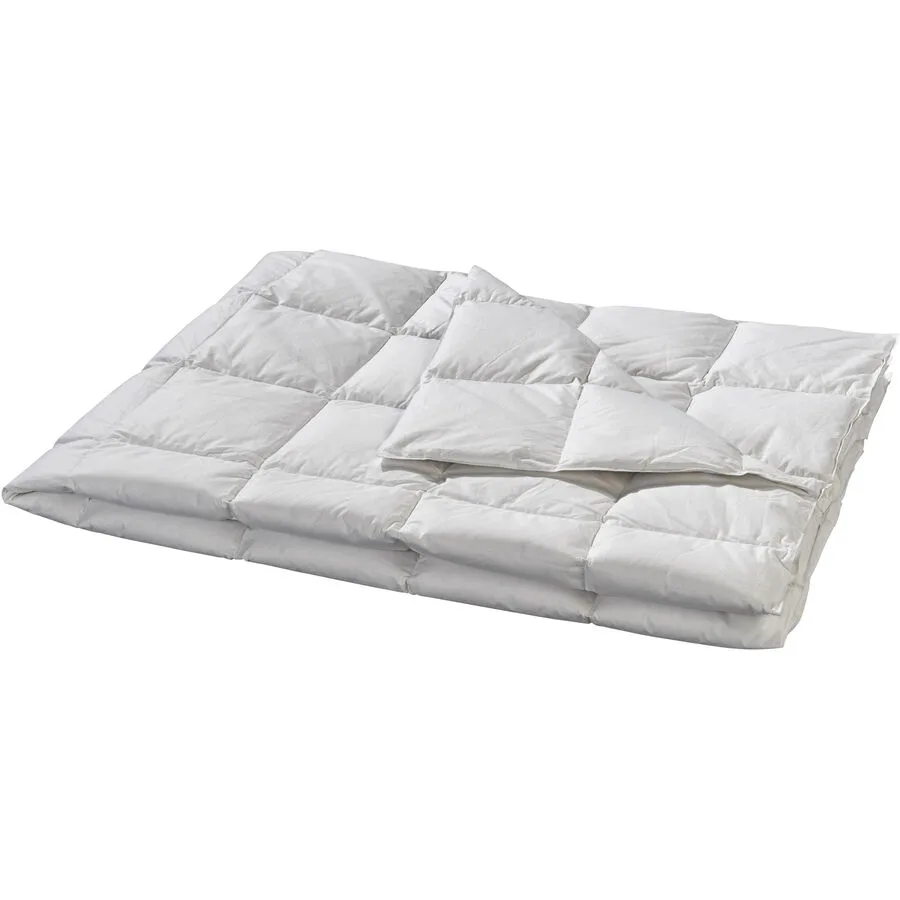 Daunenduvet Billerbeck Cielina light 200x210cm - Farbe: Weiss - Material: 100 % Baumwolle