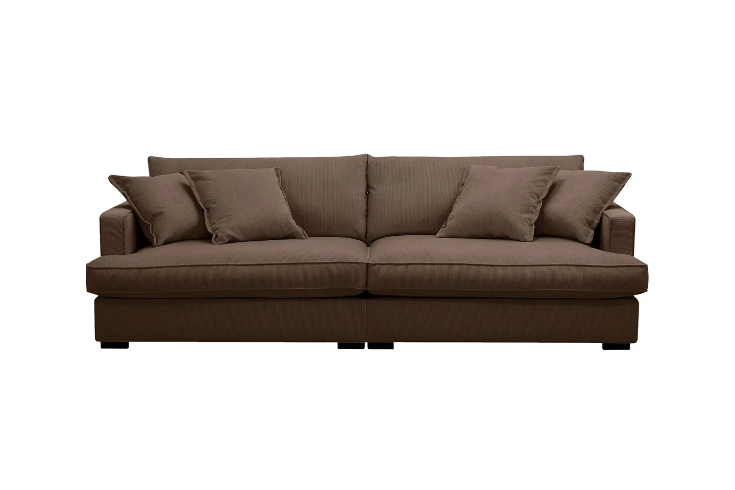 Rossita Lyx 3-sits Extra djup Soffa i Manchester - Mörkbrun