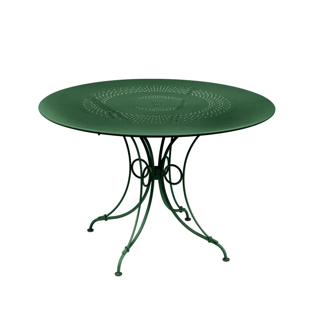 Fermob 1900 bord Ø117 cm Cedar green (grön)