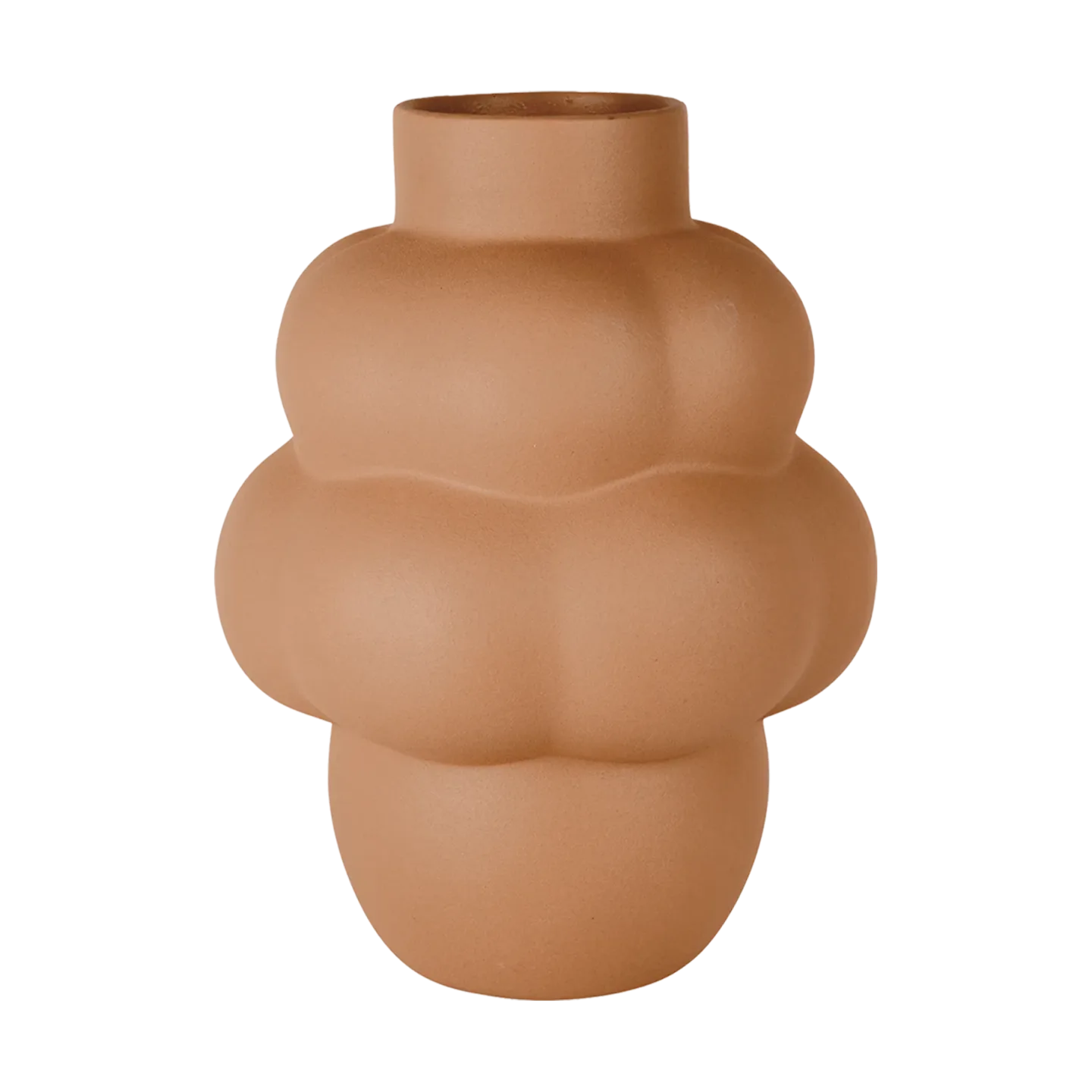Louise Roe Balloon 04 vas Petit 18 cm Sanded Ocker