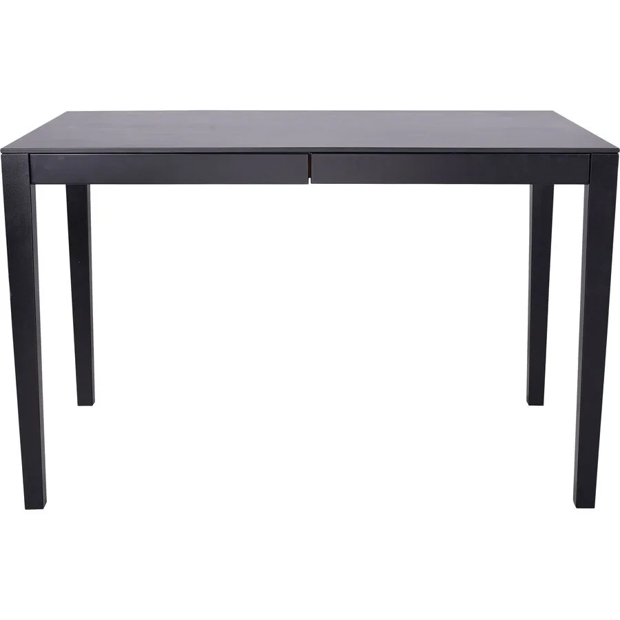 Schreibtisch Oscar Schwarz Holz 120 cm