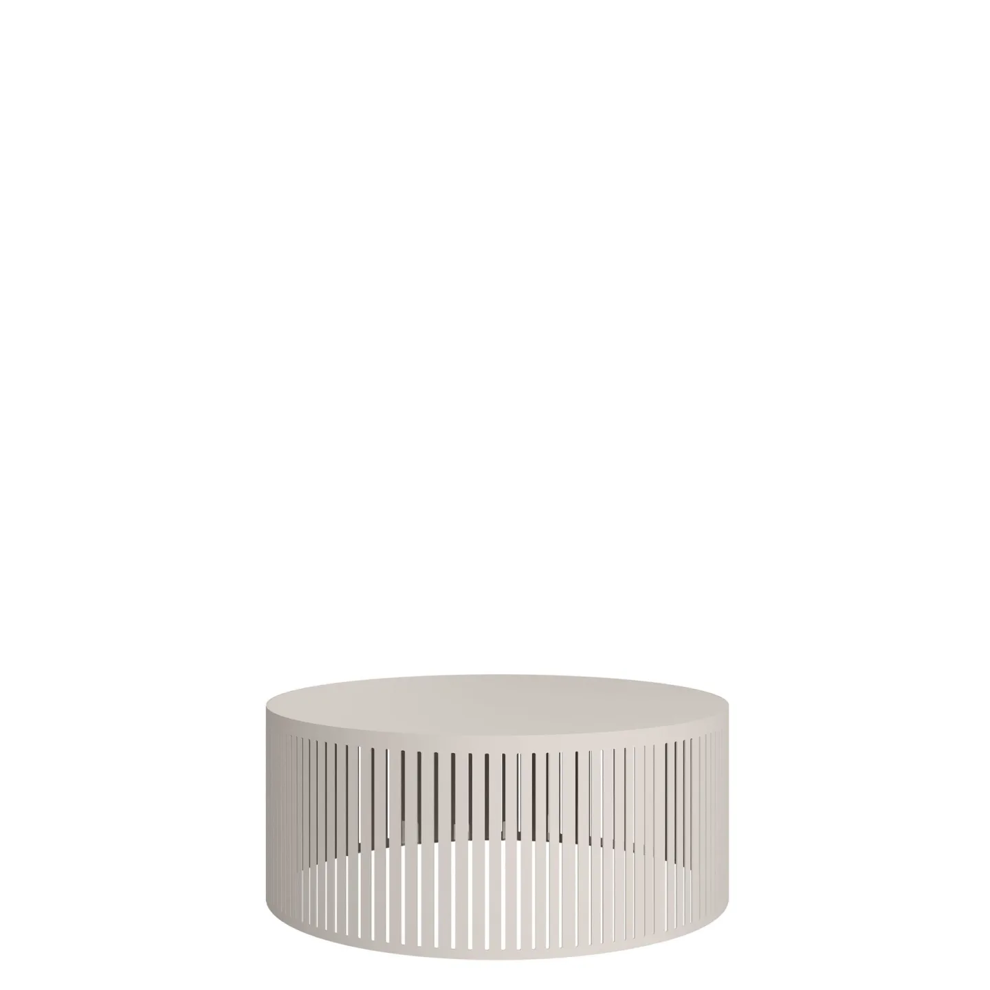 Elenio Soffbord 59 cm Rund - Beige