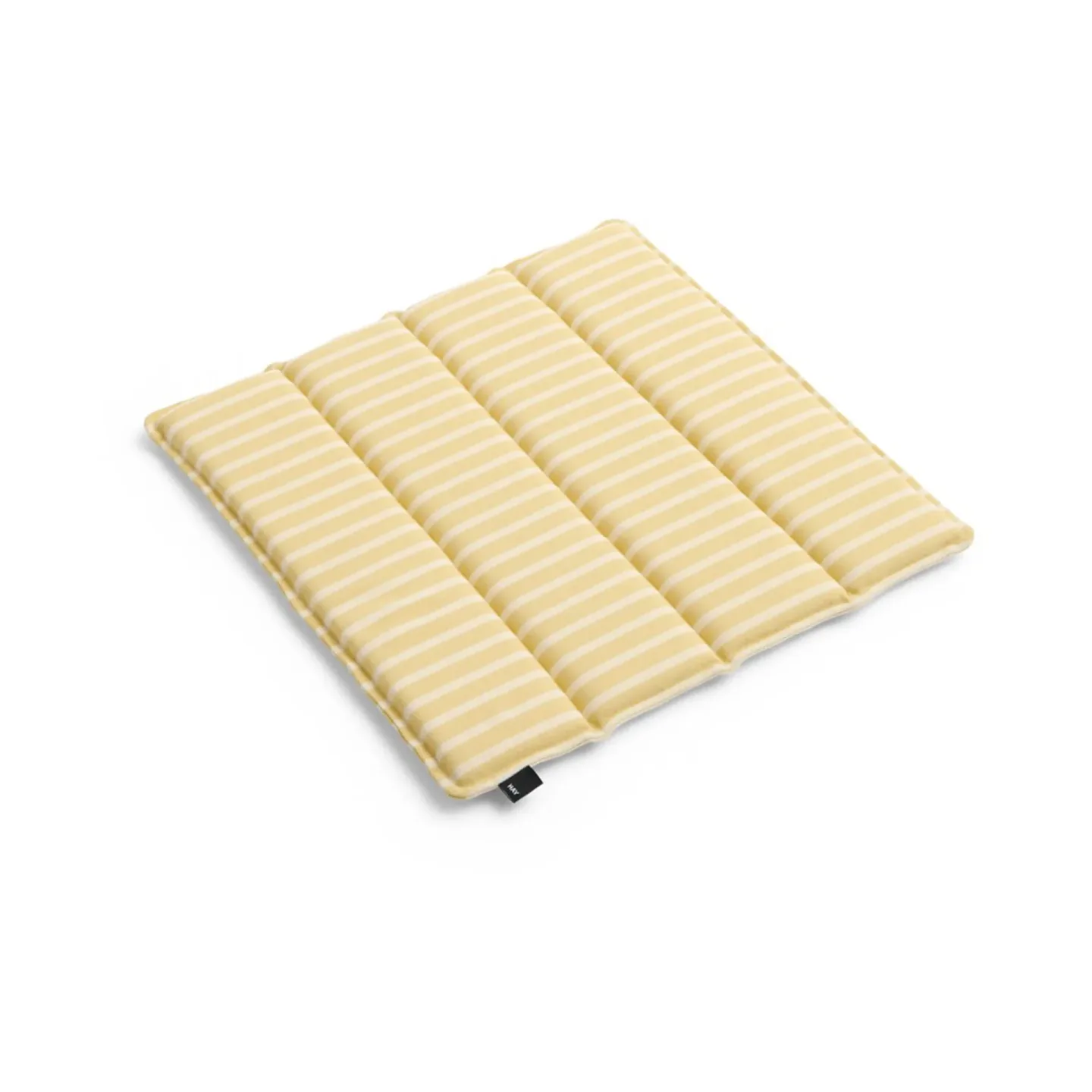 HAY Terrazza Sitzkissen Yellow bold stripe, 40x40 cm