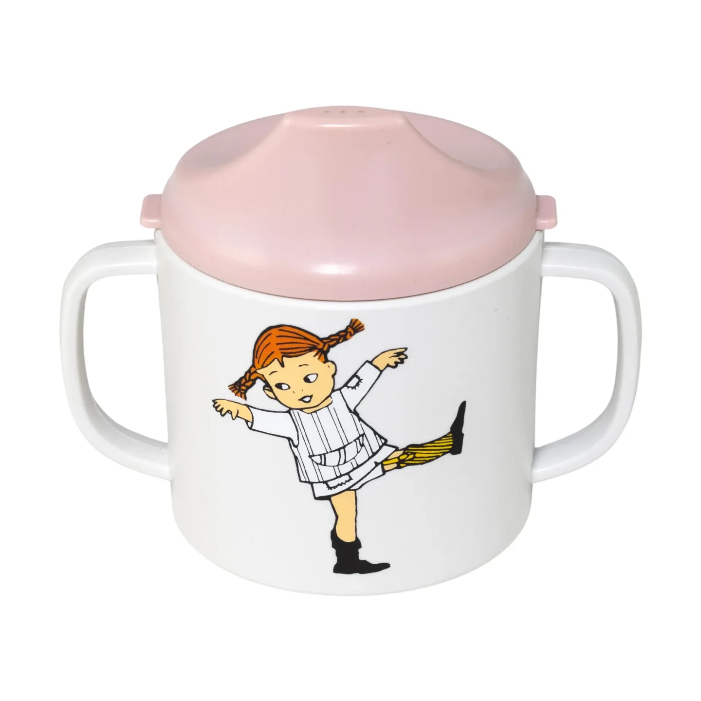 Rätt Start Pippi Circus Trinklernbecher 20 cl Rosa