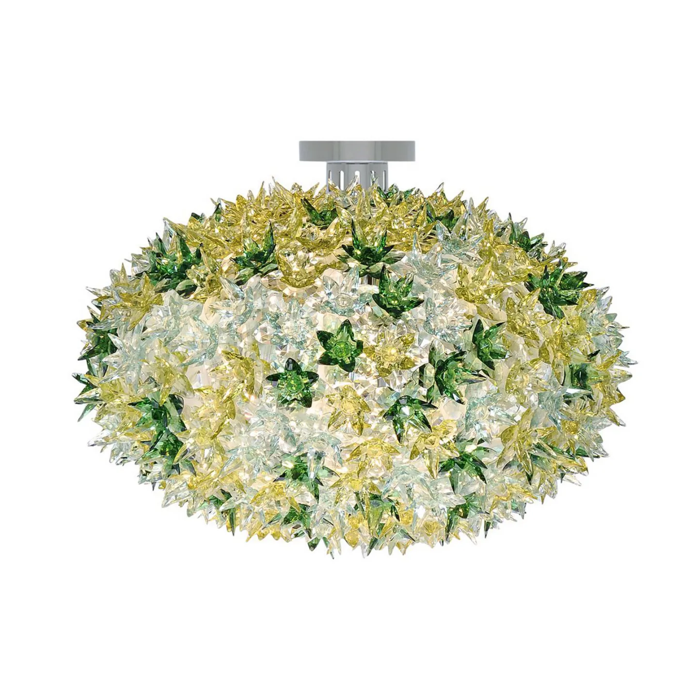 Bloom C1 Wandleuchte/Deckenleuchte Minze - Kartell - Wohnzimmer - Design - Kunststoff - Rund