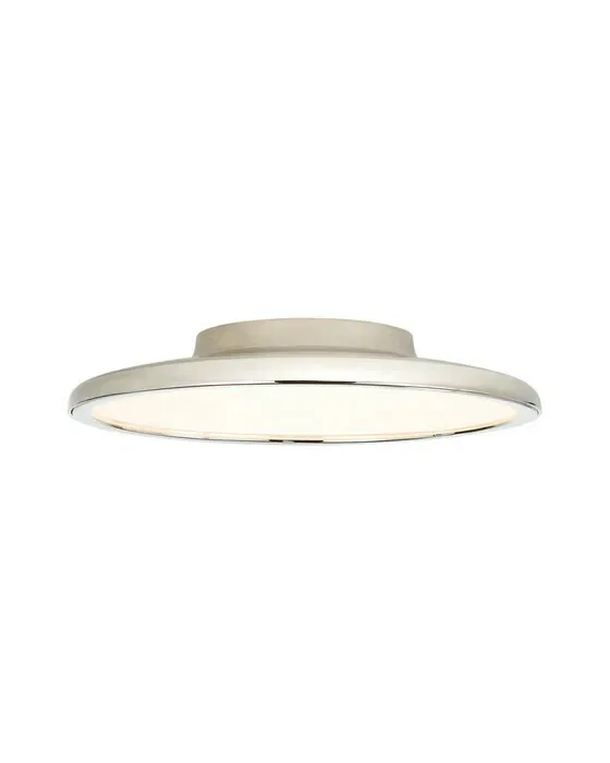 Dot 13" Flush Mount Polished Nickel