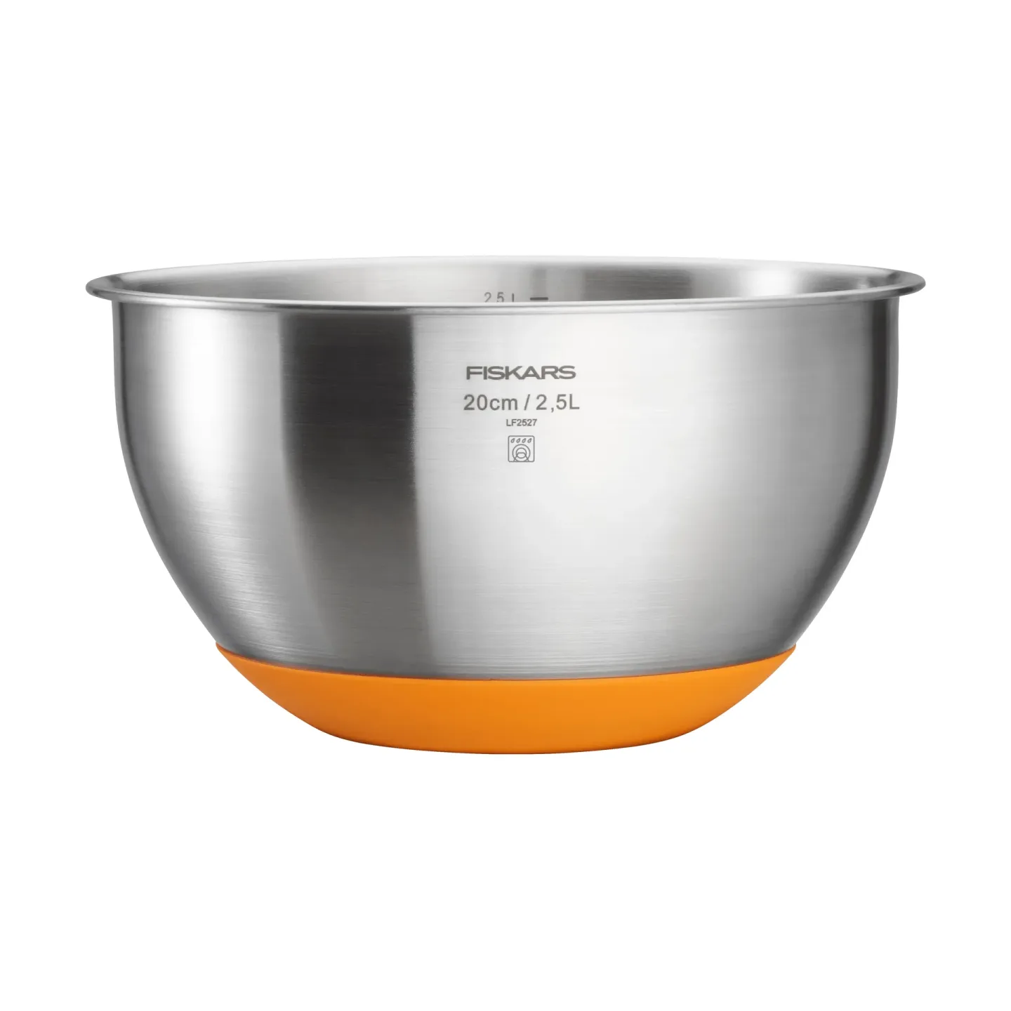 Fiskars Functional Form Rührschüssel Edelstahl, 2,5 l