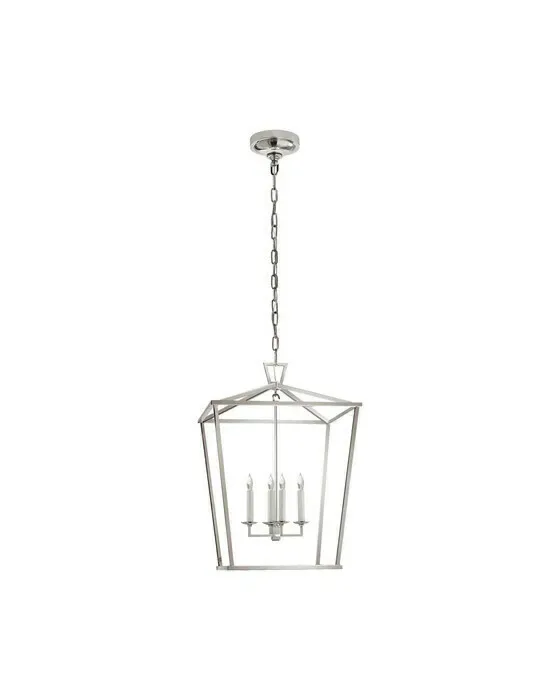 Darlana loftlampe nikkel