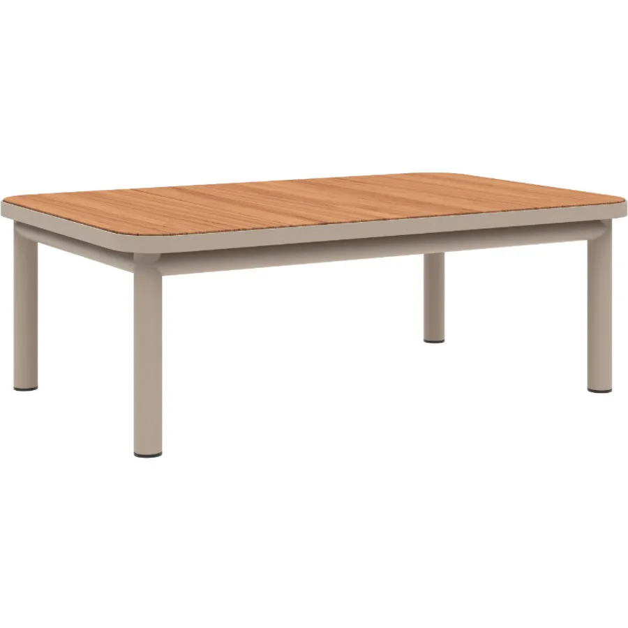 SACKit Loungetisch Kirra taupe Teak B 70 H 22 cm