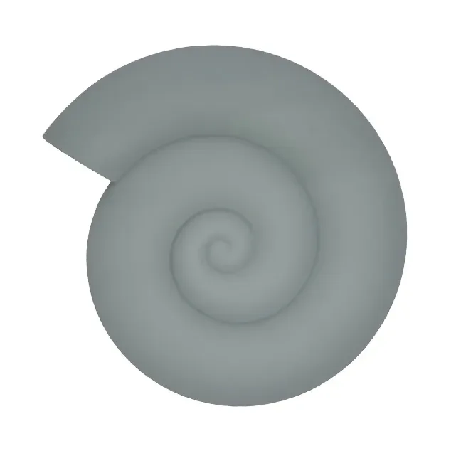 OYOY Nautilus Topfuntersetzer Dusty blue